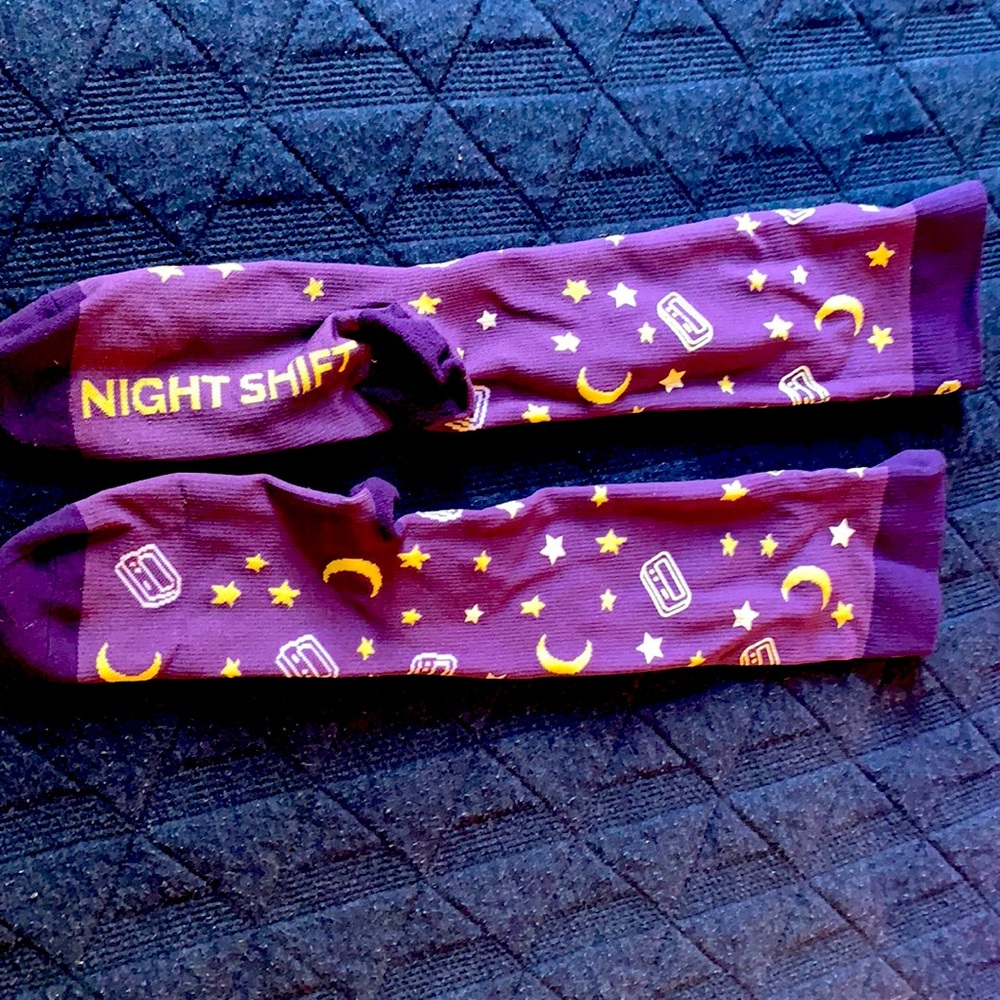 Figs night shift 🧦 🧦